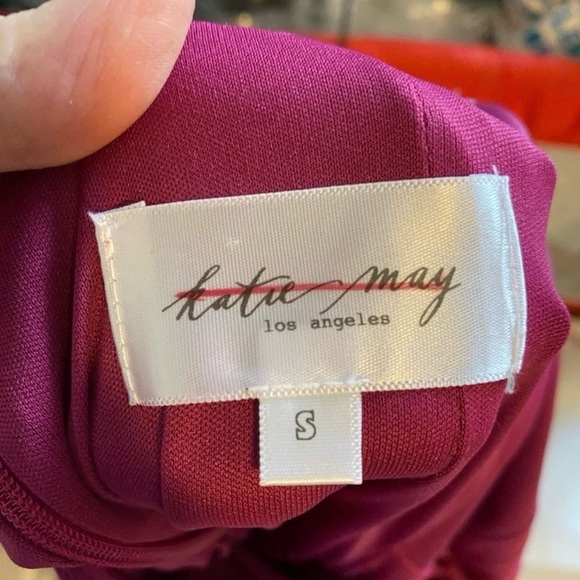 NWT Katie May JUPITER GOWN IN MAGENTA - Picture 3 of 5
